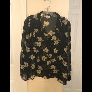 CAbi Sheer Blouse